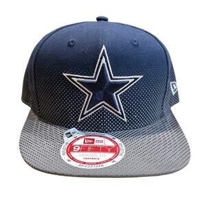 Dallas Cowboys New Era 9Fifty Reflective SnapBack Hat Cap NFL Blue